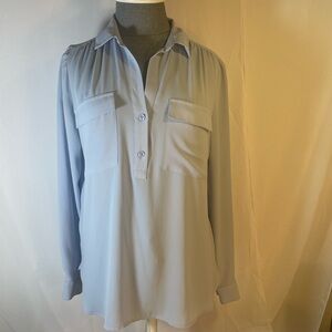 Ann Taylor Light Blue Blouse